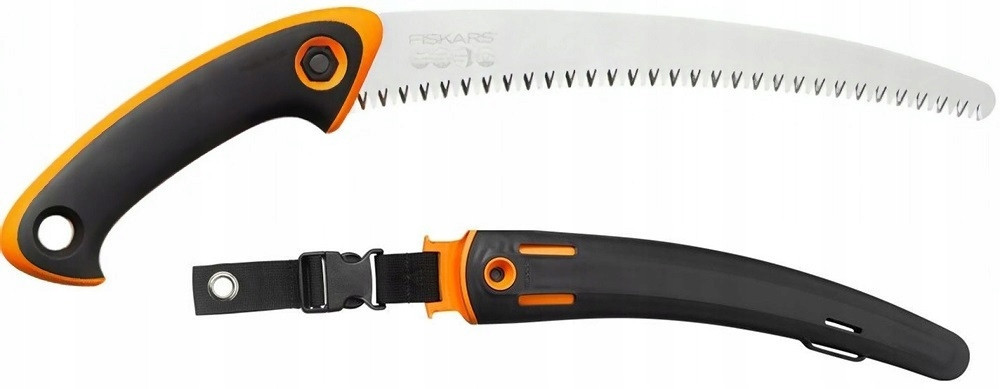 Профессиональная Ручная Пила для обрезки с чехлом Fiskars 