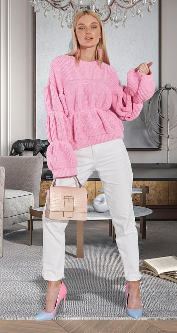 Модный яркий свитер (42-48) Киев - изображение 4