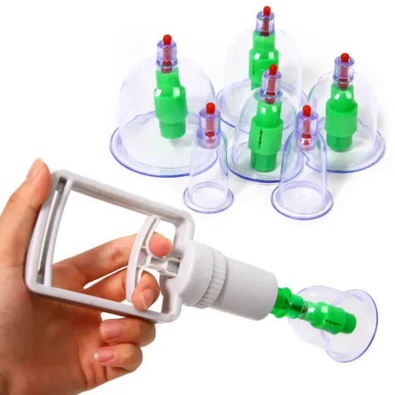 Вакуумные антицеллюлитные массажные банки 6 штук Коломыя