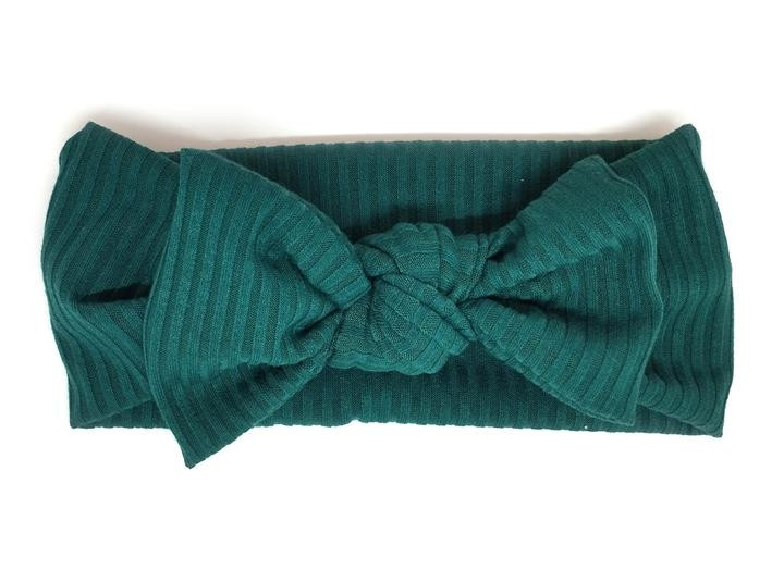 Трикотажна пов'язка на осінь весна з бантом Київ - фото 1