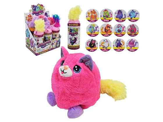 Мяка іграшка KidsHits Brightmals котики сенсор англ музика арт.C2372 ТМ 7TOYS Київ
