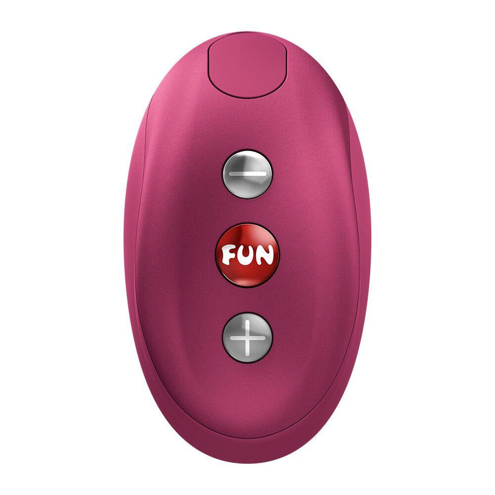 Вакуумний стимулятор Fun Factory MEA Wine Red, унікальні режими, функція посторгазм Sex Aura Київ - фото 3