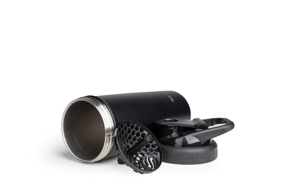 Шейкер спортивний SmartShake металевий Insulated Steel 750ml Black Луцк - изображение 6