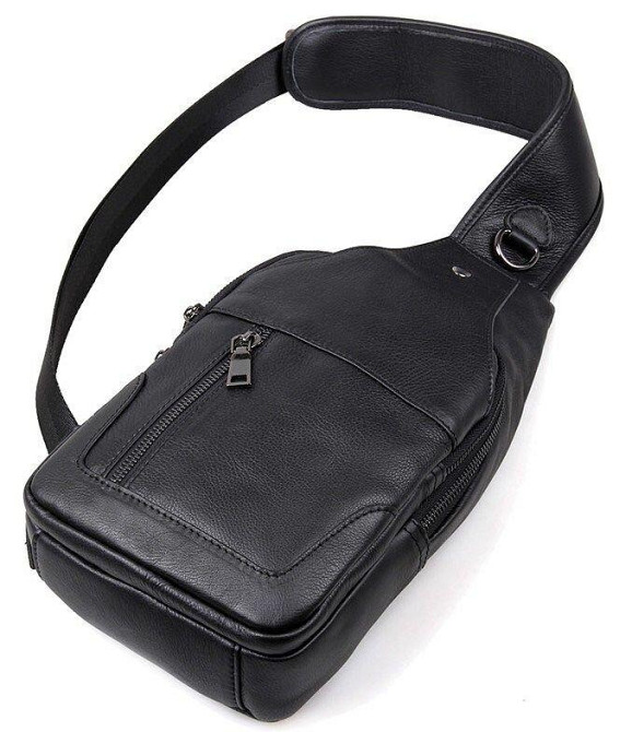 Сумка мужская Vintage 14414 Черная Киев - изображение 7