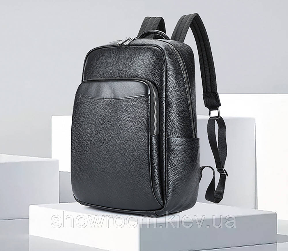 Мужской кожаный удобный рюкзак Leather Collection (8486) Киев - изображение 1