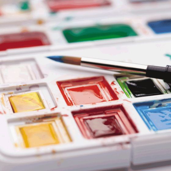 Набор акварельных красок VAN GOGH Pocket box 12 кювет+кисть Royal Talens Киев