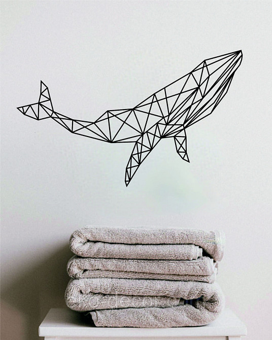 Декоративное настенное Панно «Кит», Декор на стену Киев - изображение 10