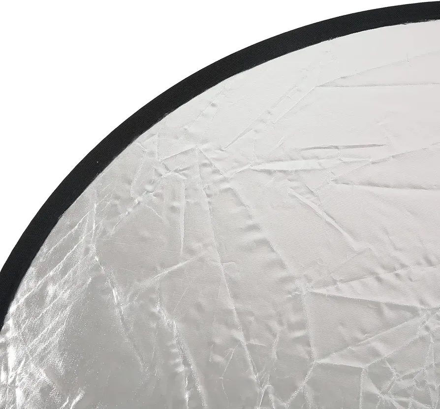 💡 Фоторефлектор сріблясто-золотий 110 см Луцьк - фото 7