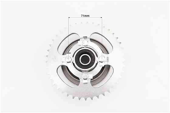Панель демпферна із зіркою 428-41Т у зборі, висота посадки зірки - 28мм + втулка Киев