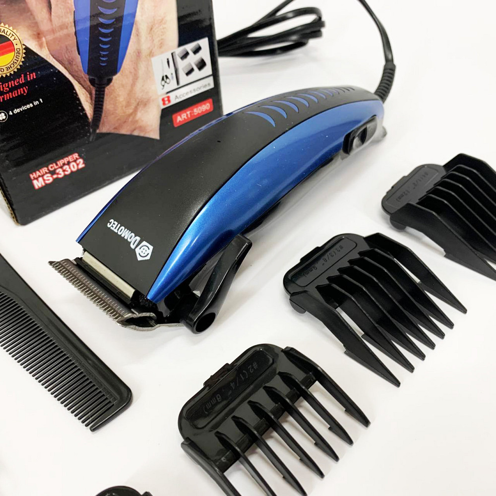 Универсальный тример для стрижки и бритья, Триммер с насадками разной длины, Електромашинка для стрижки HQ-45 Львов - изображение 9