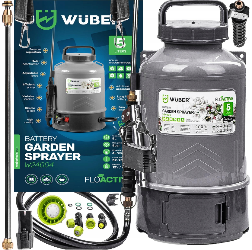 Опрыскиватель аккумуляторный 5л Wuber (Польша) Киев - изображение 1