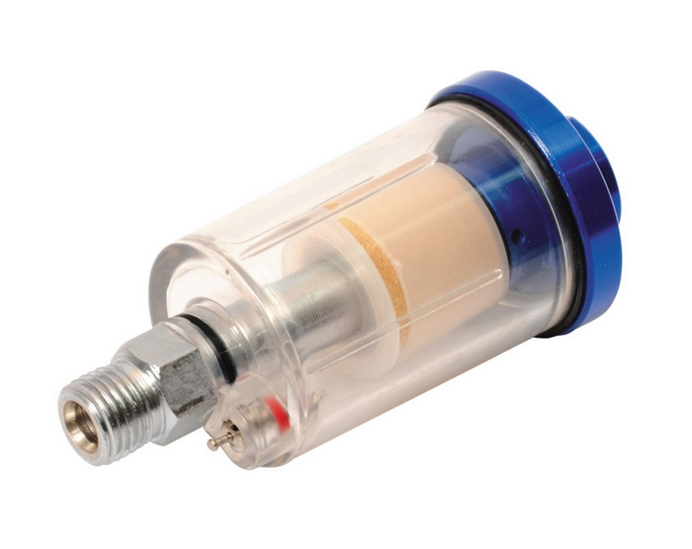 MASTERTOOL Мініфільтр для пістолета фарбувального MASTERTOOL 5 мкм 0-12 бар ¼" 81-8545 Коломия - фото 2