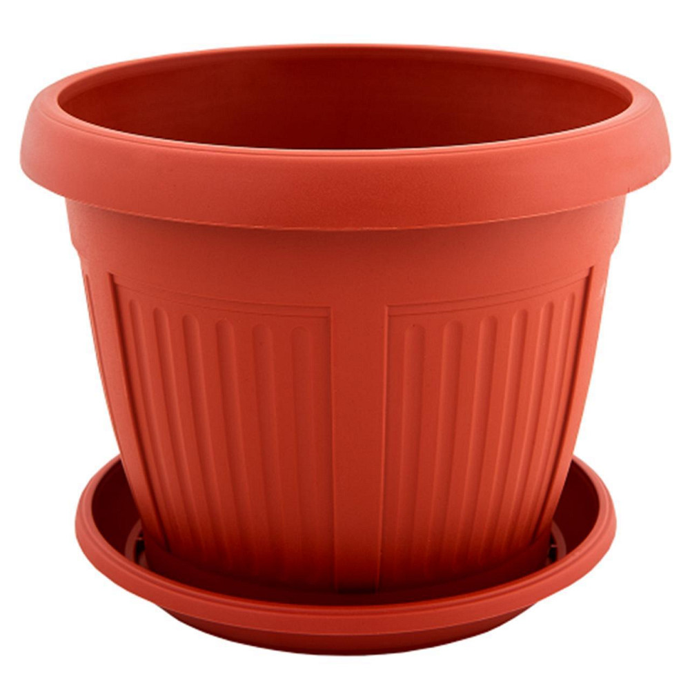 Горшок для цветов с подставкой 