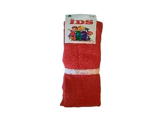 Колготы детские, 7-9р, красные К109 ТМ IDS/POLO Киев
