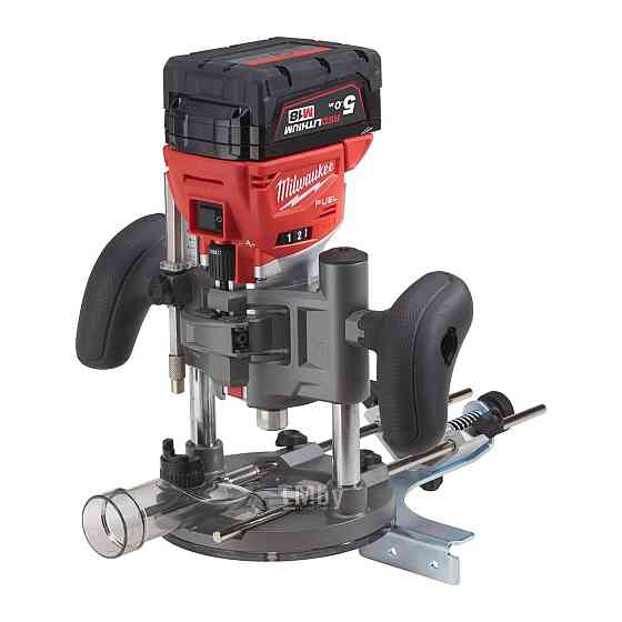 Фрезер кромкувальний акумулятрний MILWAUKEE, M18 FTR8-0X, цанга 6/8мм (насадки для відалення пилу 2шт, накладка 146мм, цанга 1х6 Одеса