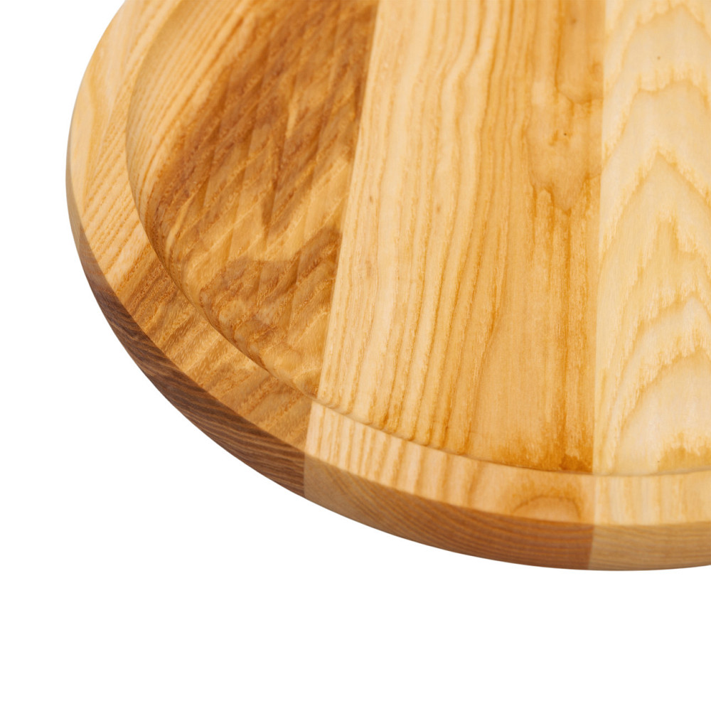 Lugi Кругла дошка для сервірування 30 см для подачі, ясен T3W300 Коломыя - изображение 3