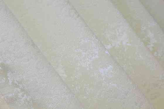 Комплект коротких штор VR-Textil Льон мармур Pavliani № 1172ш Кремовий 130х170 см 2 шт (35-0068) Київ