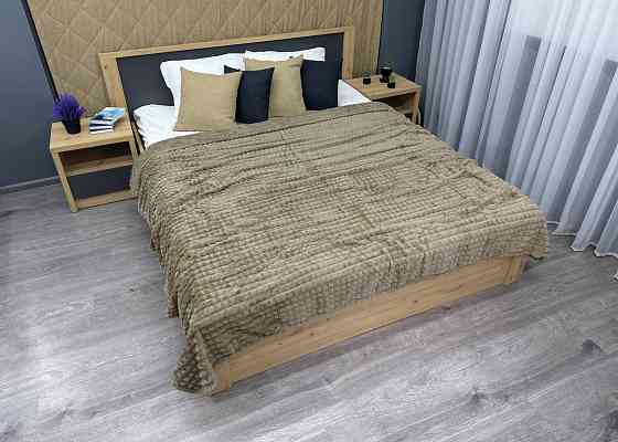 Плед-покривало Кубик 200х220 см (+-10см) Тауп (87-230) Київ