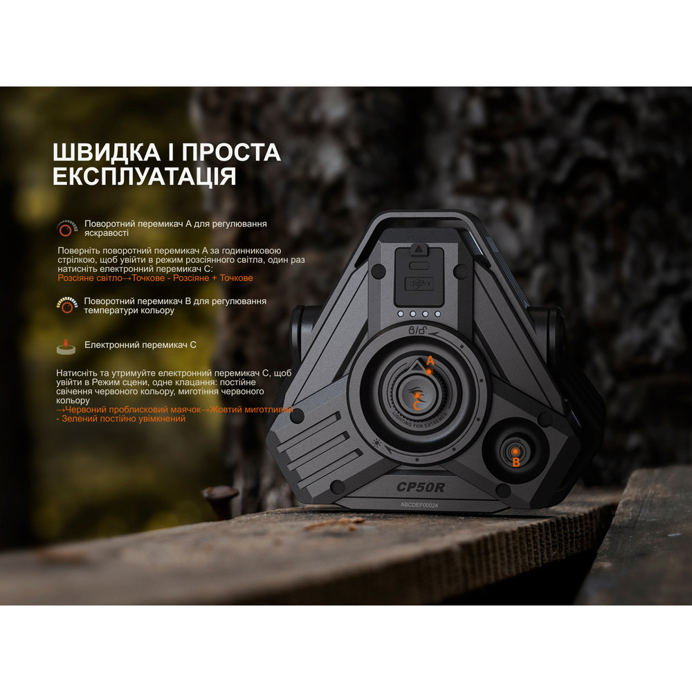 Ліхтар кемпінговий Fenix CP50R Рівне - фото 10