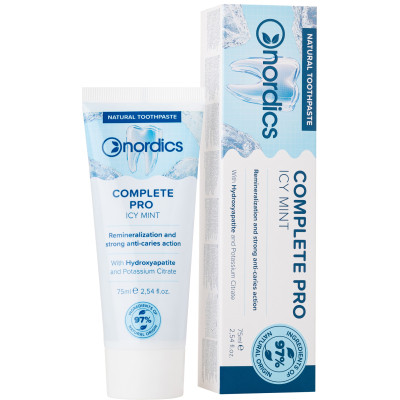 Зубная паста Nordics Cosmos Organic Complete Pro 75 мл (3800500324579/3800501908693) Винница - изображение 1