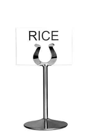 ТРИМАЧ ДЛЯ КАРТИ МЕНЮ НЕРЖАВІЮЧИЙ H 15 СМ СТАНДАРТ (ШТ) 9711 ABA-OPT Одеса