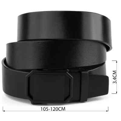 Ремень Vintage Мужской Черный (20269) Винница