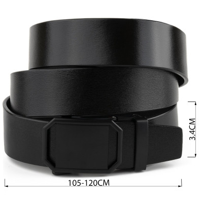 Ремень Vintage Мужской Черный (20269) Винница - изображение 3