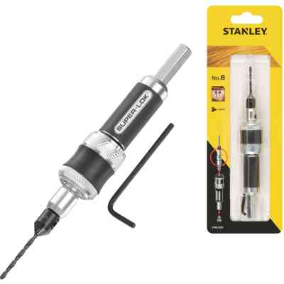 Набір інструментів Stanley SUPER-LOCK свердло 4 мм, L = 67 мм, біта PZ2 L = 32 мм, магнітний тримач (STA62380) Вінниця