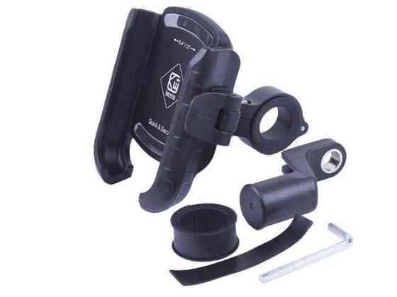 Держатель телефона M8SP черный, с креплением на руль, Kewiq Мукачево