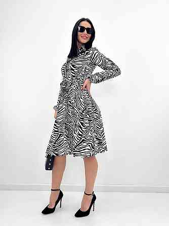 Повсякденна сукня міді "Kate" оптом | Батал | Разпродаж моделі Білий, 54-56 Київ