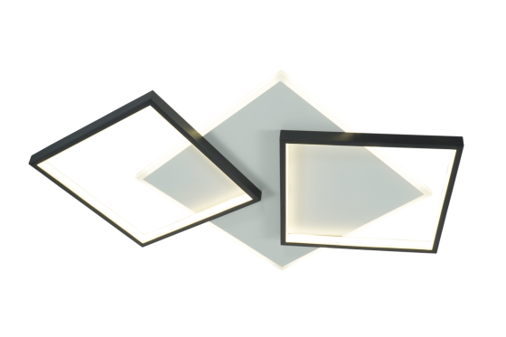 Люстра світлодіодна акрилова VALESO 2023225 WT+BK Коломия