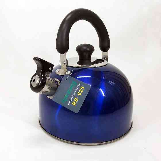 Чайник 3 л зі свистком Rainberg, Гарний чайник для плит Сучасний зі свистком KL-49 Івано-Франківськ