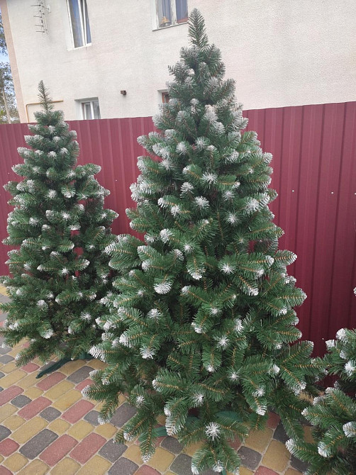 Елка искусственная новогодняя «Снежная Королева» с белыми кончиками 1-3 м 1.8 Киев - изображение 1