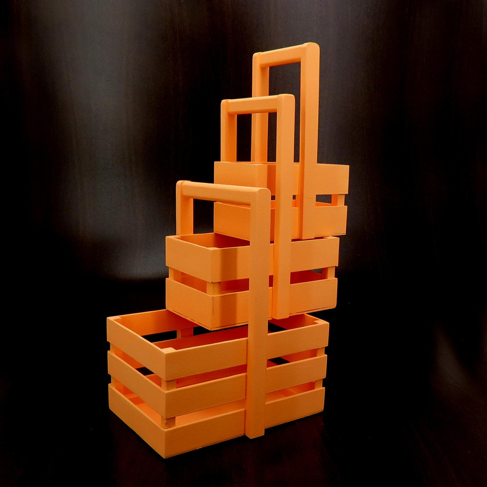 Подарунковий кошик "Шеллі 18х30" грейпфрут Миколаїв - фото 5