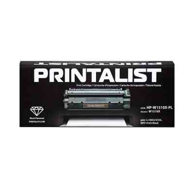 Тонер-картридж Printalist HP LJ 4003/4103, MFP 4103 Black / W1510X 9,7K (HP-W1510X-PL) Вінниця