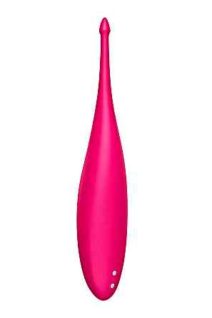 Вибратор для целенаправленной стимуляции Satisfyer Twirling Fun с гибкой шейкой, розовый Sex Aura Киев