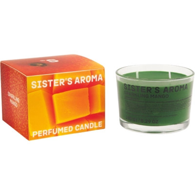 Ароматична свічка Sister&apos;s Aroma Sparkling Mango 150 г (4820227785421) Вінниця - фото 1
