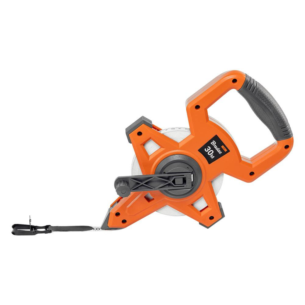 Рулетка измерительная, fiberglass, быстрая, 30 м, DIY-MH12-03015F/CB Киев - изображение 2