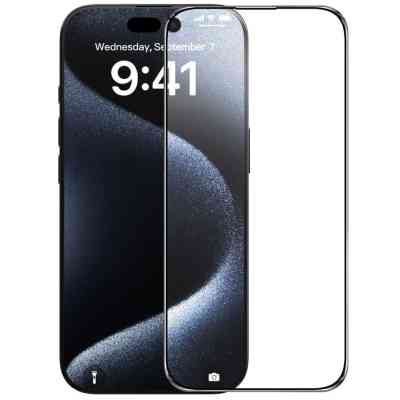 Скло захисне BeCover Apple iPhone 16 Plus Black (712123) Вінниця