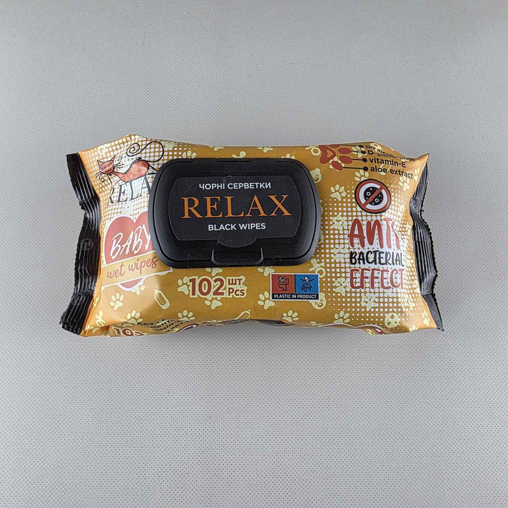 Влажная салфетка 102 шт с клапаном 