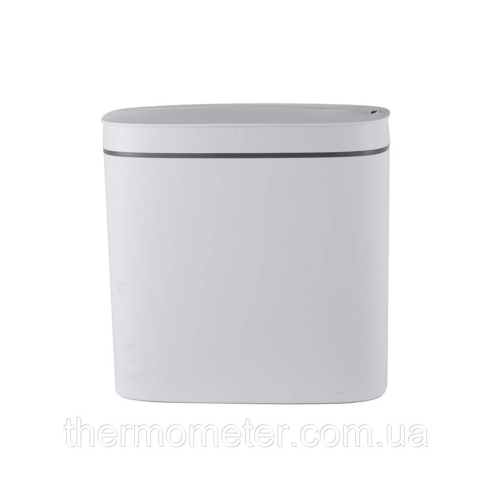Відро для сміття сенсорне овальне MIXXUS FLAT-TC0109 WHITE 9 л (колір білий) (MI7074) Київ - фото 17