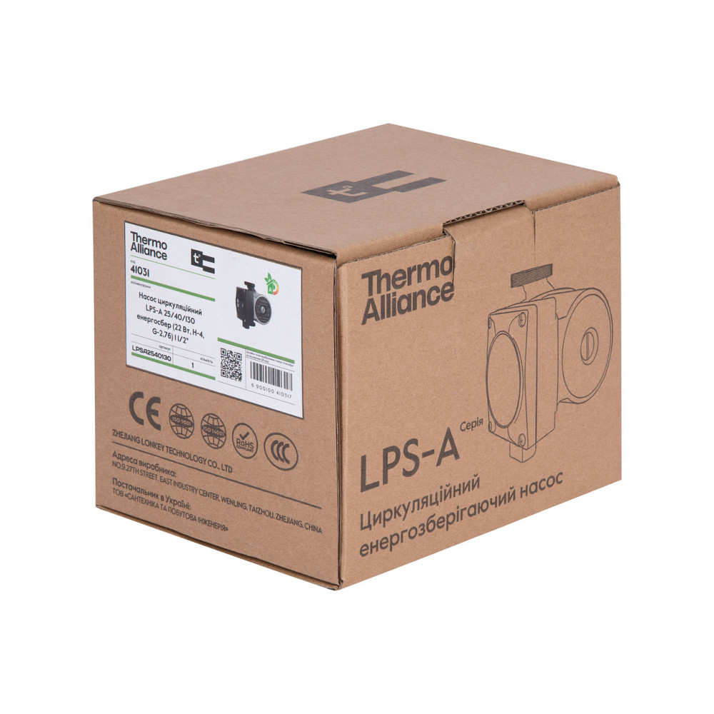 Насос циркуляційний Thermo Alliance LPSA 25/40/130 Київ - фото 9
