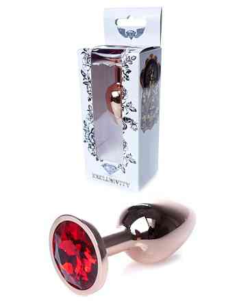 Анальна пробка - Jewellery Red Gold PLUG- Red Sex Aura Київ