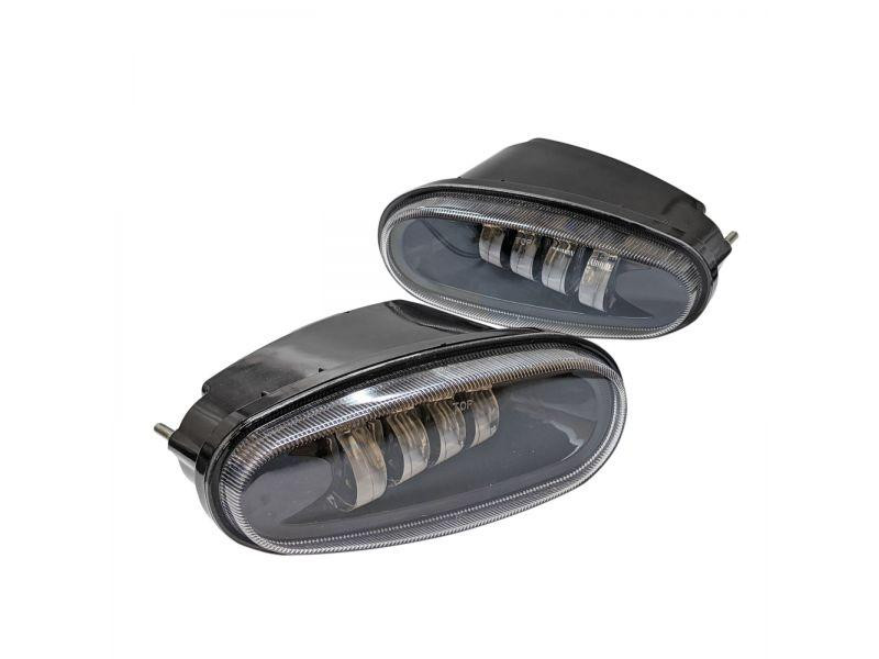 Фара додаткового світла ПТФ Lanos (left/right) - пластиковий корпус вольтаж 12-24V Світлодіодні фари Харків - фото 2