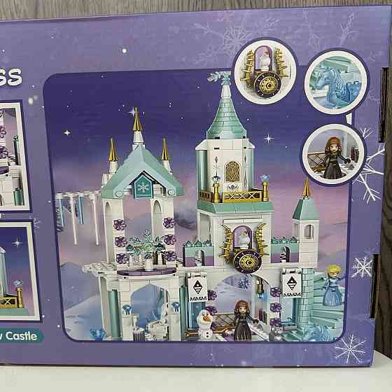Дитячий конструктор у коробці Холодне Серце Принцеса Frozen крижаний замок Лего Ельза для дівчаток ( 28929 ) Харків