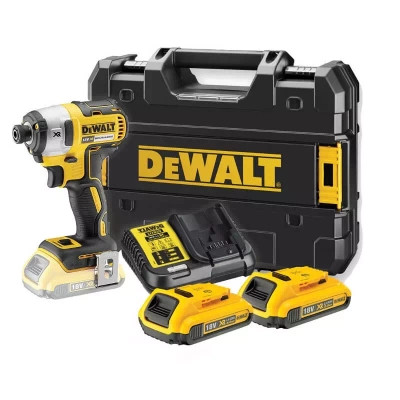 Шуруповерт DeWALT 18V XR Li-Ion, 2x2Ah, безщітковий, 205 Нм, 3250 об/хв, кейс (DCF887D2) Вінниця - фото 4