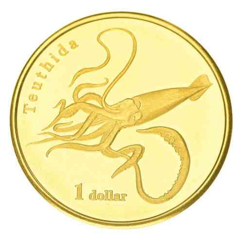 Муреа 1 доллар 2021 UNC Кальмар Полтава