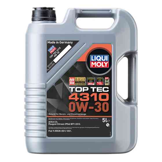 LIQUI MOLY Синтетична моторна олива - Top Tec 4310 0W-30 5л. Коломыя