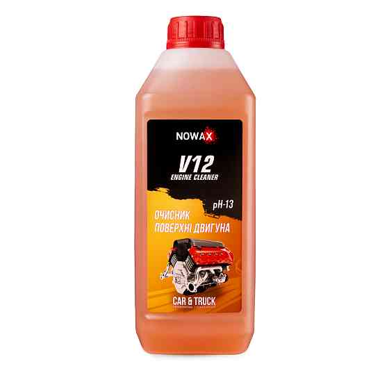 Очисник двигуна Nowax V12 Engine Cleaner концентрат 1л Львів