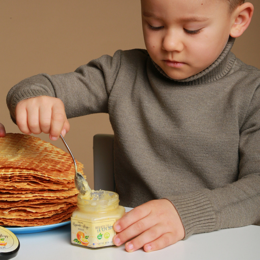 Крем мед з апельсином 130 грамів Одеса - фото 5